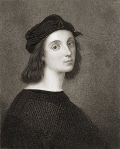 Raphael (Raffaello Sanzio) van Urbino (1483-1520) uit 